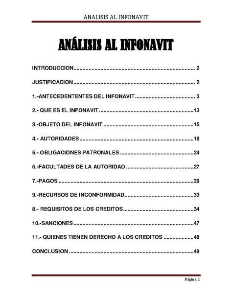 90377263 Analisis AL Infonavit ANÁLISIS AL INFONAVIT Studocu