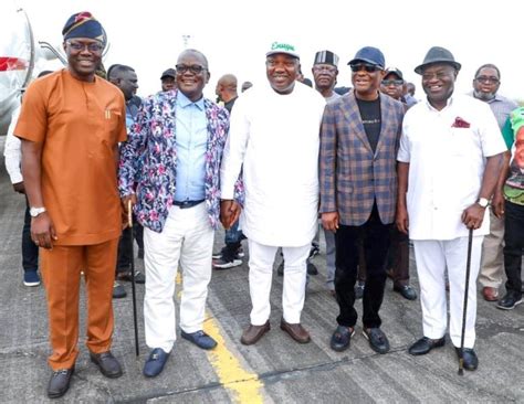 Wike Leads Three Governors To Benue To Flag Off Pdp Governorship