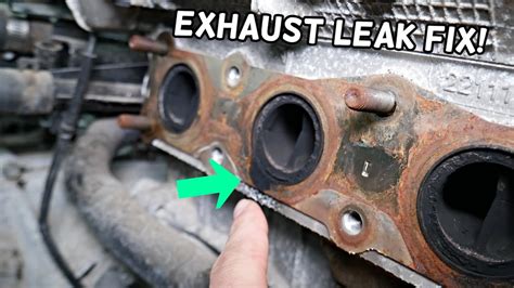 HYUNDAI SANTA FE COMMON EXHAUST LEAK FIX YouTube