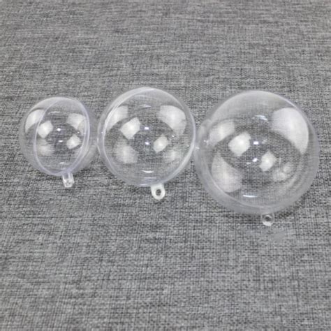 Pcs Boule Transparente Boules Incassables Transparentes De No L