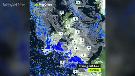 Uk Weather Forecast Heavy Rain And Wind To Batter Britain After Cold