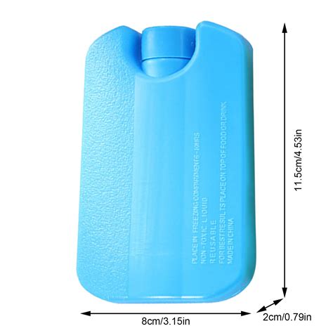 Ice Packs For Lunch Bags And Coolers Reusable Freezer Stuff 55l