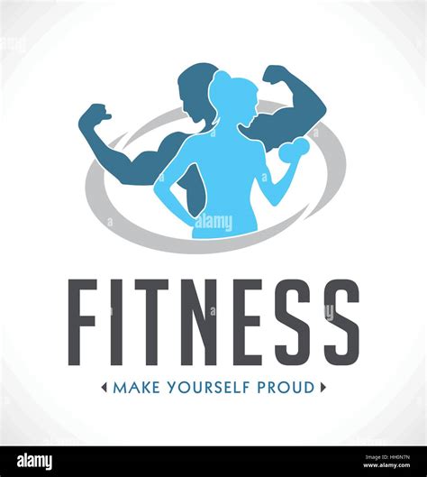 Gym logo hi-res stock photography and images - Alamy