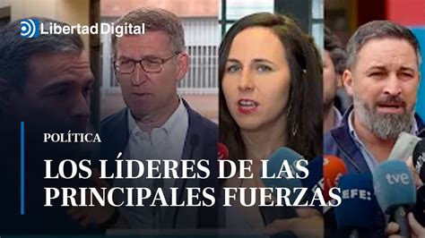 Así han votado los líderes de los principales partidos este 28M YouTube