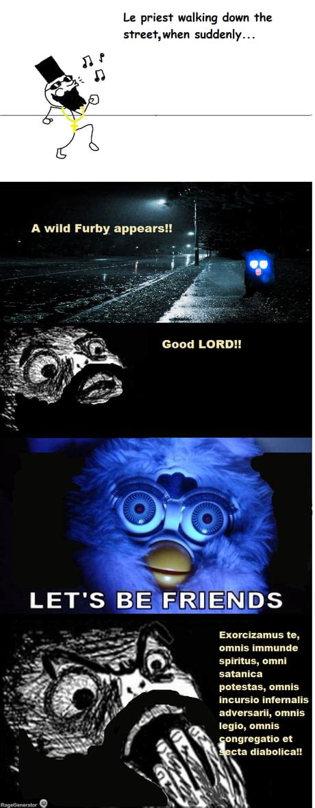 Evil Furby Meme