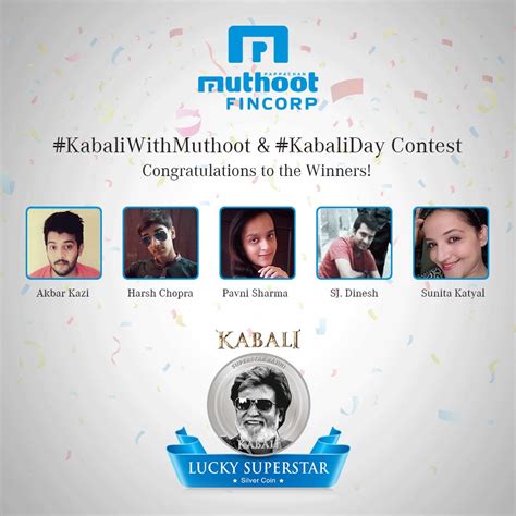 Muthootindia On Twitter Congratulations To The Winners Of The