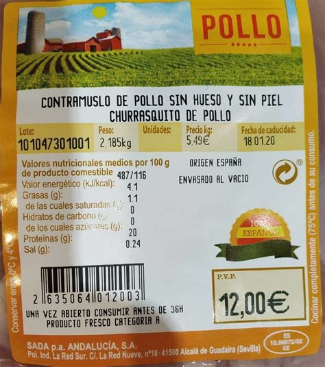 Actualizar Imagen Muslo De Pollo Valor Nutricional Abzlocal Mx