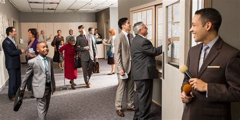 A Congregation Of Jehovahs Witnesses Working Together In Unity