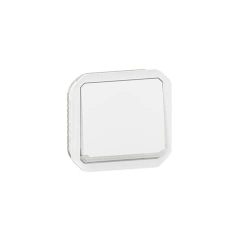 Legrand 069613L Interrupteur Va Et Vient Lumineux Plexo Composable Blanc