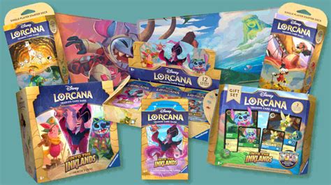 All Disney Lorcana Into The Inklands Products And Where To Buy Them