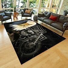 8 Pics Harley Davidson Rugs And Review - Alqu Blog