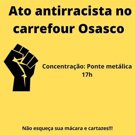 Osasco Deve Ter Protesto Contra Assassinato De Homem Negro Por