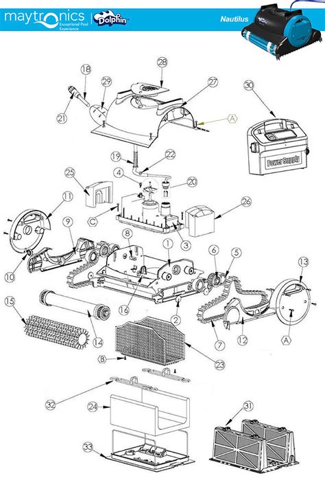 Maytronics Dolphin Pool Vacuum Parts | Reviewmotors.co