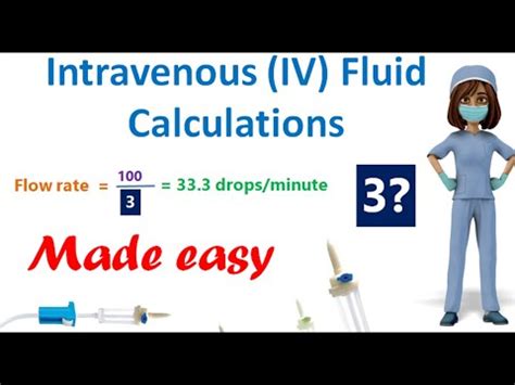 IV Fluid Calculations Intravenous Fluid Calculations IV Drip Rate