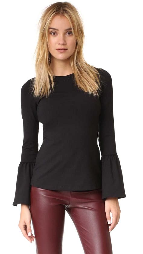 The Best Bell Sleeve Tops On Trend For Fall