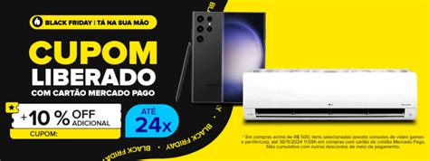 Cupom Mercado Livre R 50 off adicional até 24x no cartão Mercado