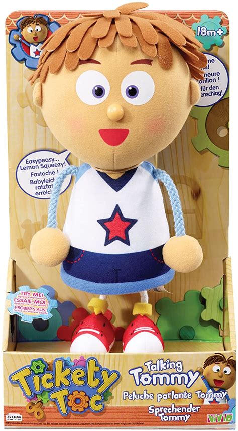 Tickety Toc Talking Tommy Plush – TopToy