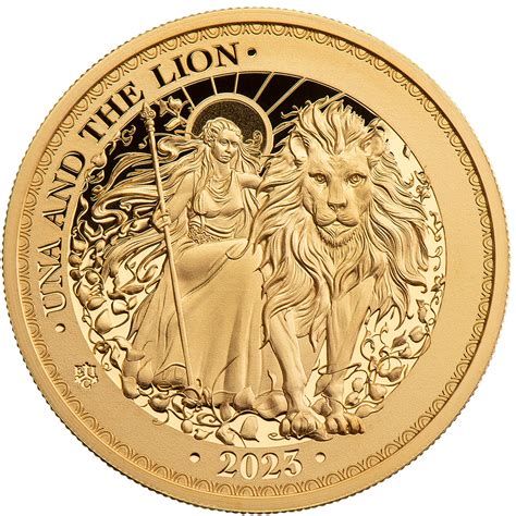 Oz Proof St Helena Gold Una And The Lion L Bgasc