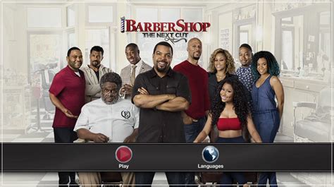 Barbershop The Next Cut Dvd Menus