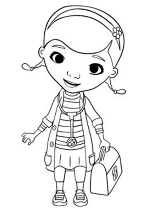 Free & Easy To Print Doc McStuffins Coloring Pages - Tulamama