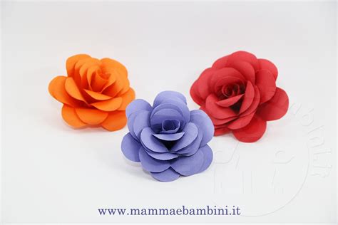 Tutorial Fiore Di Carta Facile Mamma E Bambini