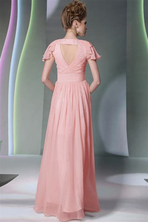 Robe Demoiselle Dhonneur Rose Longue à Mancheron Jmrouge Fr