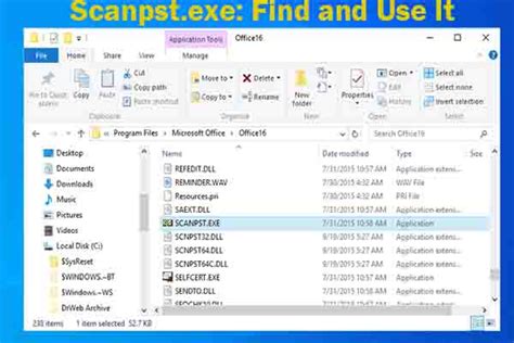 Outlook Scanpst Exe Inbox Repair Tool How To Find And Use It