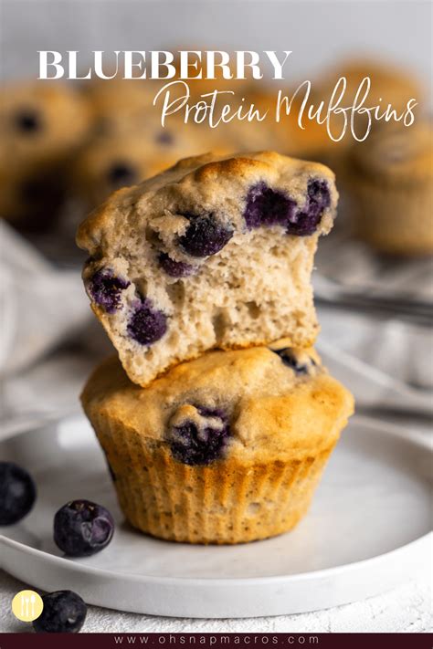 Blueberry Protein Muffins Artofit