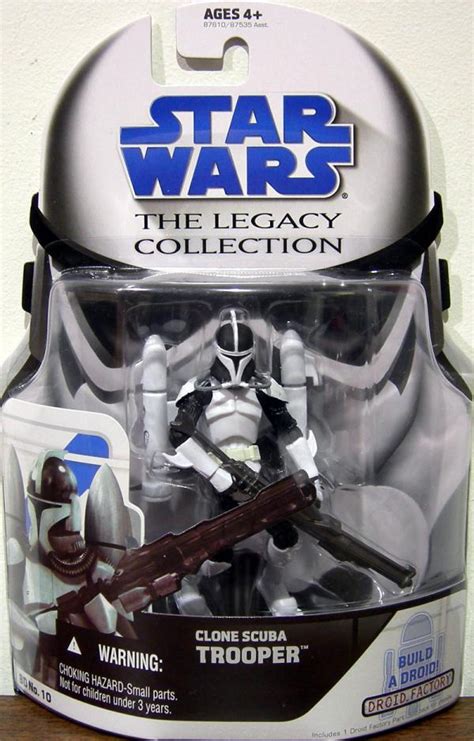 Clone Scuba Trooper Legacy Collection Bd No Star Wars Action Figure