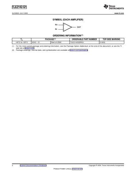 Tle Q Datasheet Pdf Texas Instruments