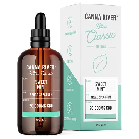 Canna River Cbd Oil Broad Spectrum Ultra Classic Tincture Sweet