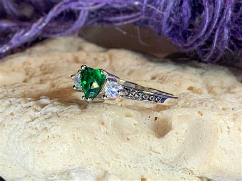 Heart Ring, Celtic Jewelry, Irish Jewelry, Birthstone Jewelry, Irish ...