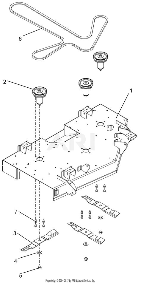 Arein Belt Guide Diagram Ariens Ikon Xd Deck Belt Diag