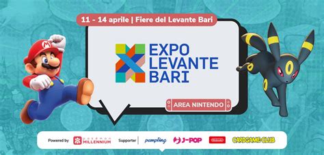 Larea Nintendo Di Pok Mon Millennium Ti Aspetta A Expolevante Dall