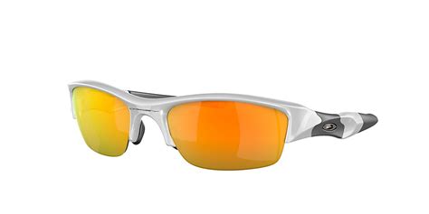 Oakley Oo9008 Flak Jacket® 63 Iridium Fogo And Prata Óculos De Sol Sunglass Hut Brazil