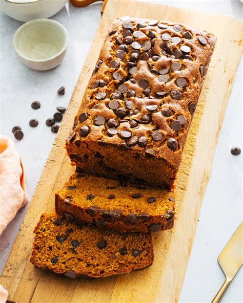 Pumpkin Chocolate Chip Bread A Couple Cooks