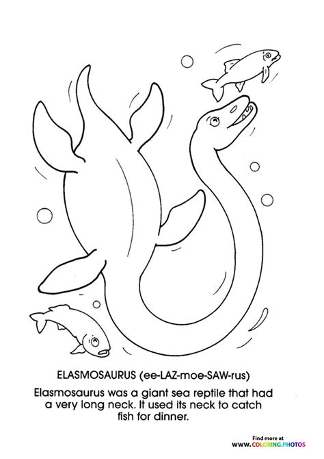 Printable Dinosaur Coloring Pages With Names