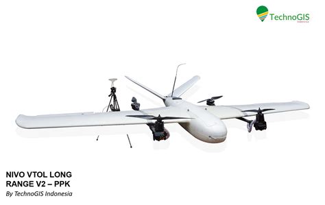 Pesawat Uav Nivo Long Range V For Mapping Rtk Ppk System Technogis