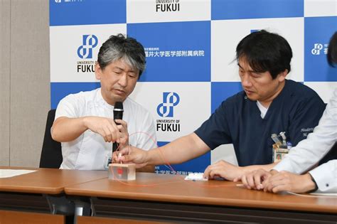 頭頸部のがんを狙い撃つ「光免疫療法」 福井大附属病院が県内初実施、「治療手だてなかった人の希望に」 医療 福井のニュース 福井新聞