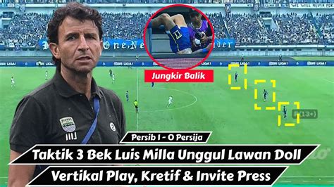 Luis Milla Perkasa Adu Taktik Bek Dengan Thomas Doll Vertikal