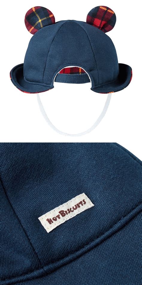 楽天市場ミキハウス ホットビスケッツ MIKIHOUSE Hot Biscuits ベビー帽子メ ル便可e 子供服ノン