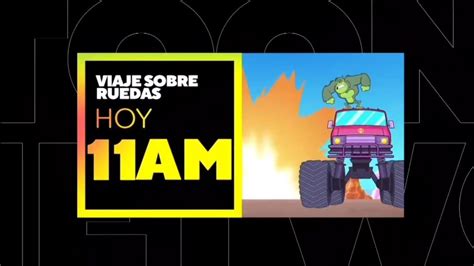 Cartoon Network Argentina Promo Viaje Sobre Ruedas Hoy Am