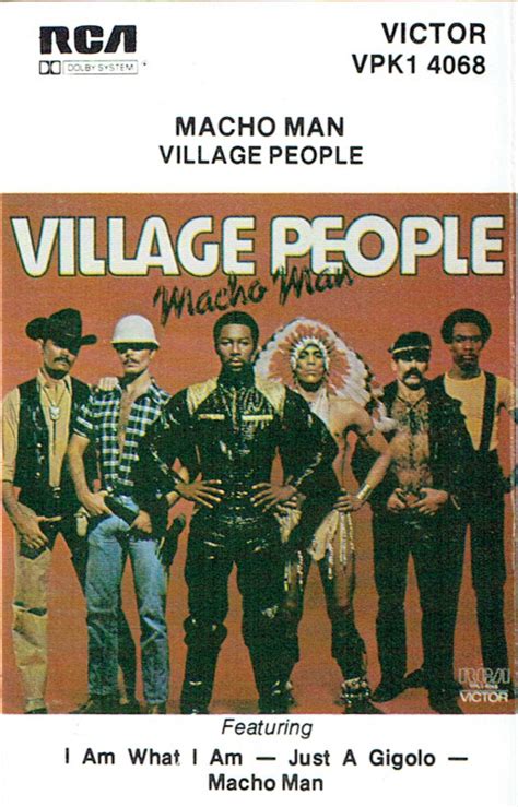 Village People Macho Man 1978 Dolby Cassette Discogs