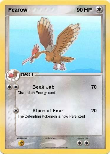 Pokémon Fearow - Beak Jab - My Pokemon Card