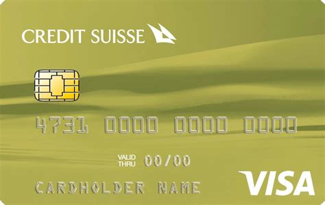 Credit Suisse Visa Classic Card Credit Suisse Switzerland