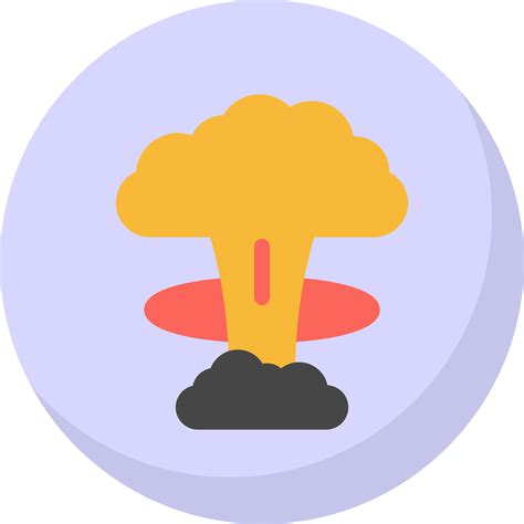 Nuclear Explosion Vector Icon Design 20158518 Vector Art At Vecteezy