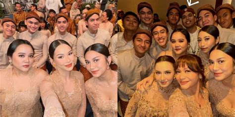 Foto Bridesmaid Dan Groomsmen Di Pernikahan Thariq Dan Aaliyah