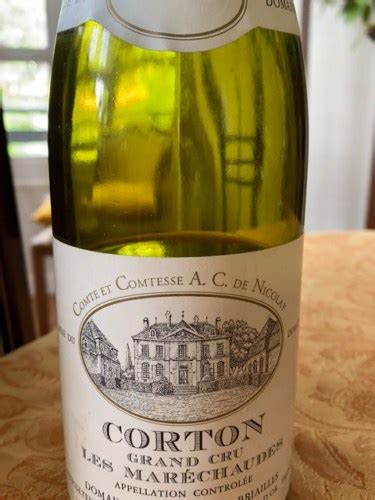 Chandon De Briailles Comte Et Comtesse A C De Nicolay Corton Grand