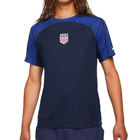 Nike Mens Usa 202223 Strike Jersey Obsidianwhite Azteca Soccer