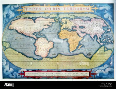 Ortelius Map Hi Res Stock Photography And Images Alamy